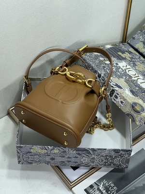 CD impresso Christian Dior Sport Bag Calfskin di C'est Dior Bag Gold Saddle
