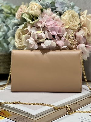 Il tè del latte colora la borsa a tracolla a catena di Mini Sling Bag Branded Gucci Soho
