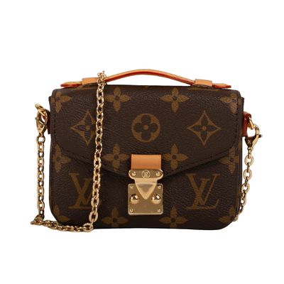 Sacco per cadaveri inter- Brown di Mini Designer Monogram Bag Micro Metis LV
